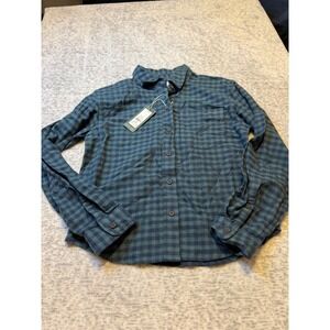 Alpine Design Women's Plaid midweight flannel  Long Sleeve‎ Size XS NWT